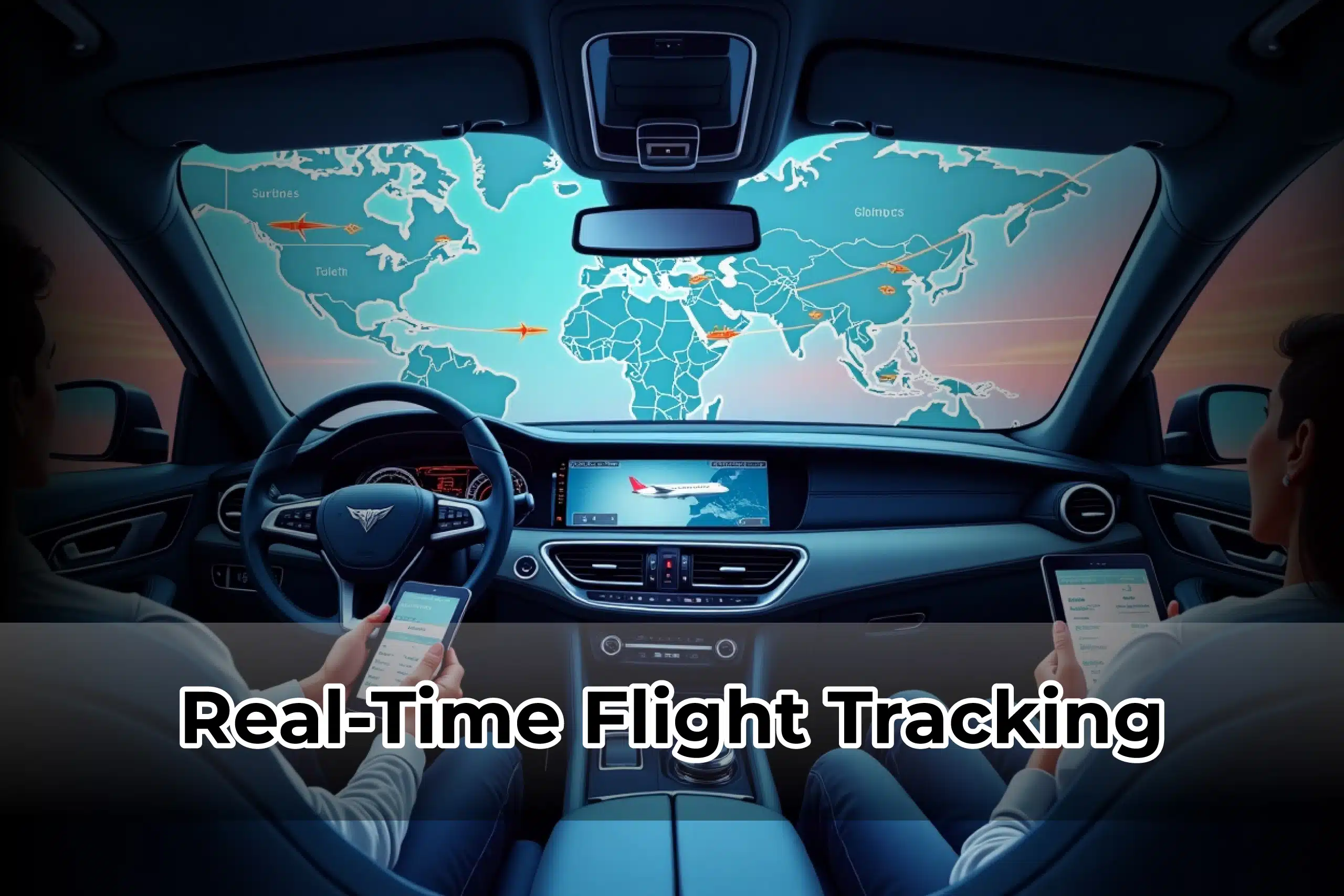 Real time flight tracking- Limousine